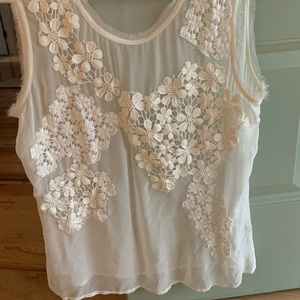 Gorgeous sheer blouse.